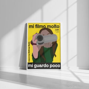 /166 Manifesto – "MI FILMO MOLTO"